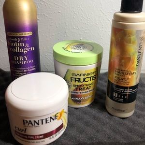 Multiple hair products